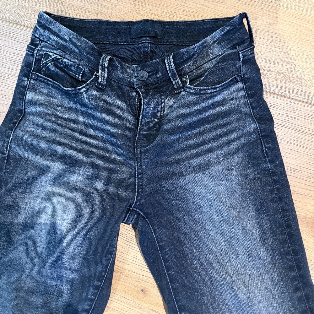 Women's Buckle Black Flared Jeans Fit No. 53 SZ 25X32 - Picture 3 of 7